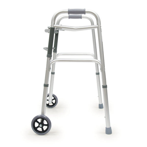 NEW BIOS Folding Walker With Front Wheels (IN STOCK) - Prime Select Senior Supplies 