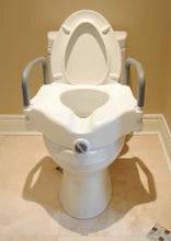 BIOS RAISED TOILET SEAT WITH HANDLES IN STOCK! - Prime Select Senior Supplies 
