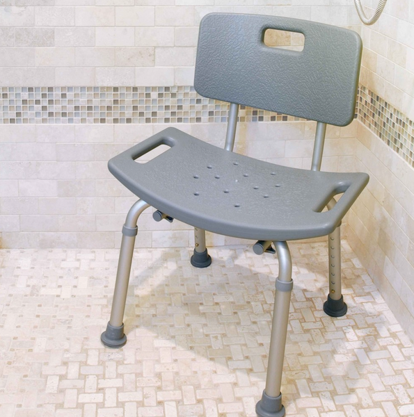 Bios Shower Chair With Adjustable Height And Back Support